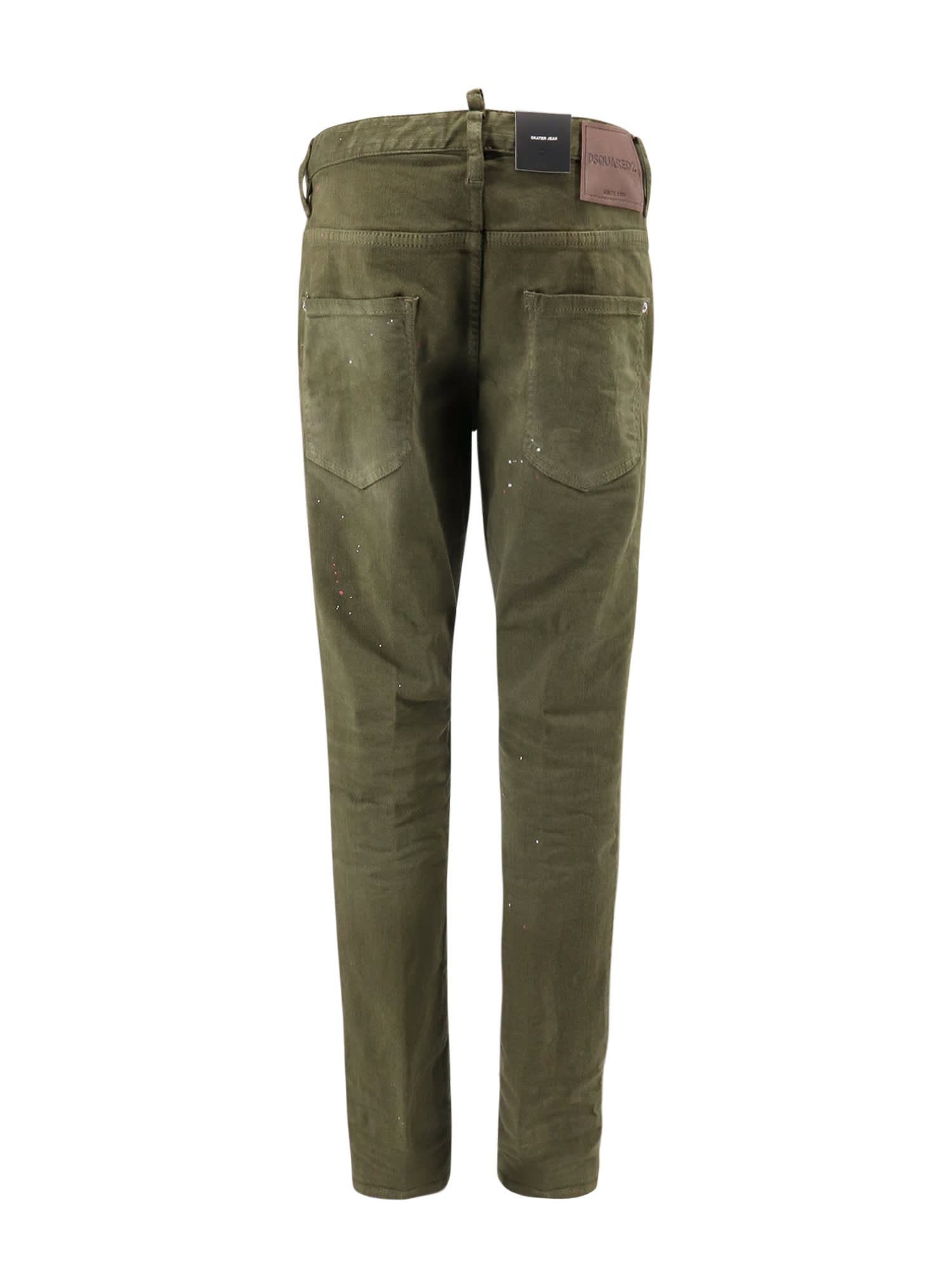 Shop Dsquared2 Skater Jean Trouser In Camouflage