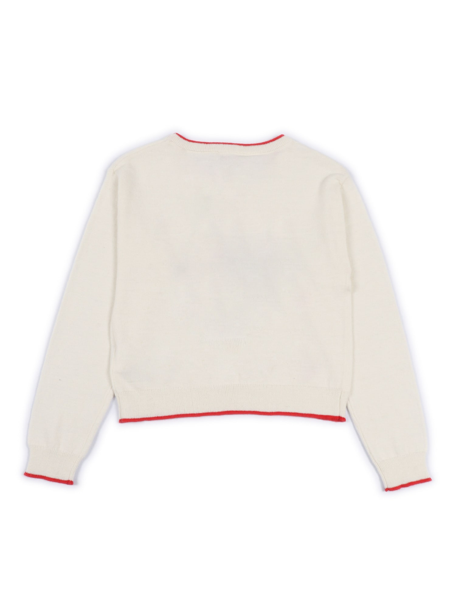 Monnalisa Sweater  Kids Color Yellow Cream In Blue