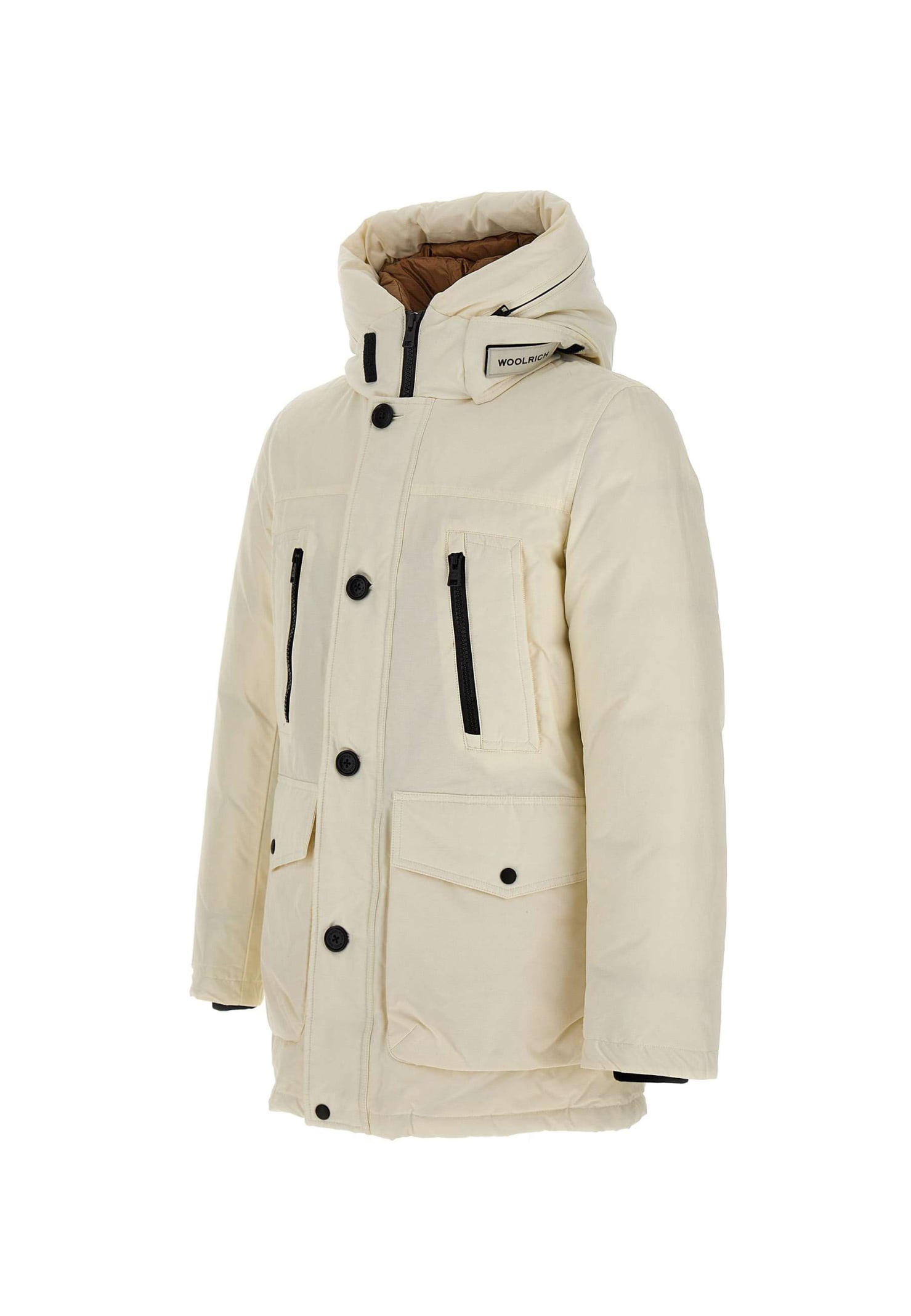 Woolrich Arctic Evolution White Ramar Parka In White