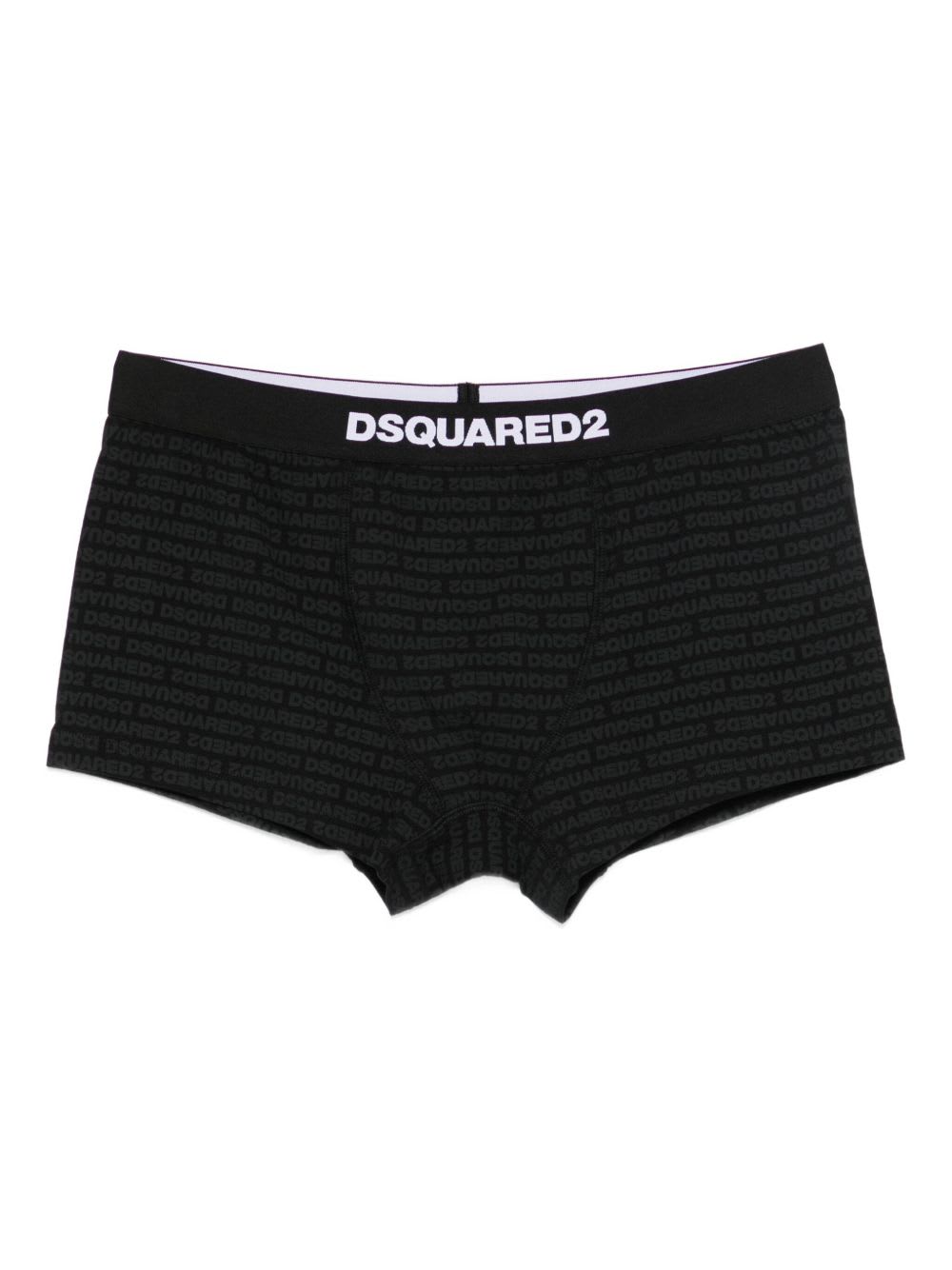 Dsquared2 Dsquared Black Boxer Briefs In Black