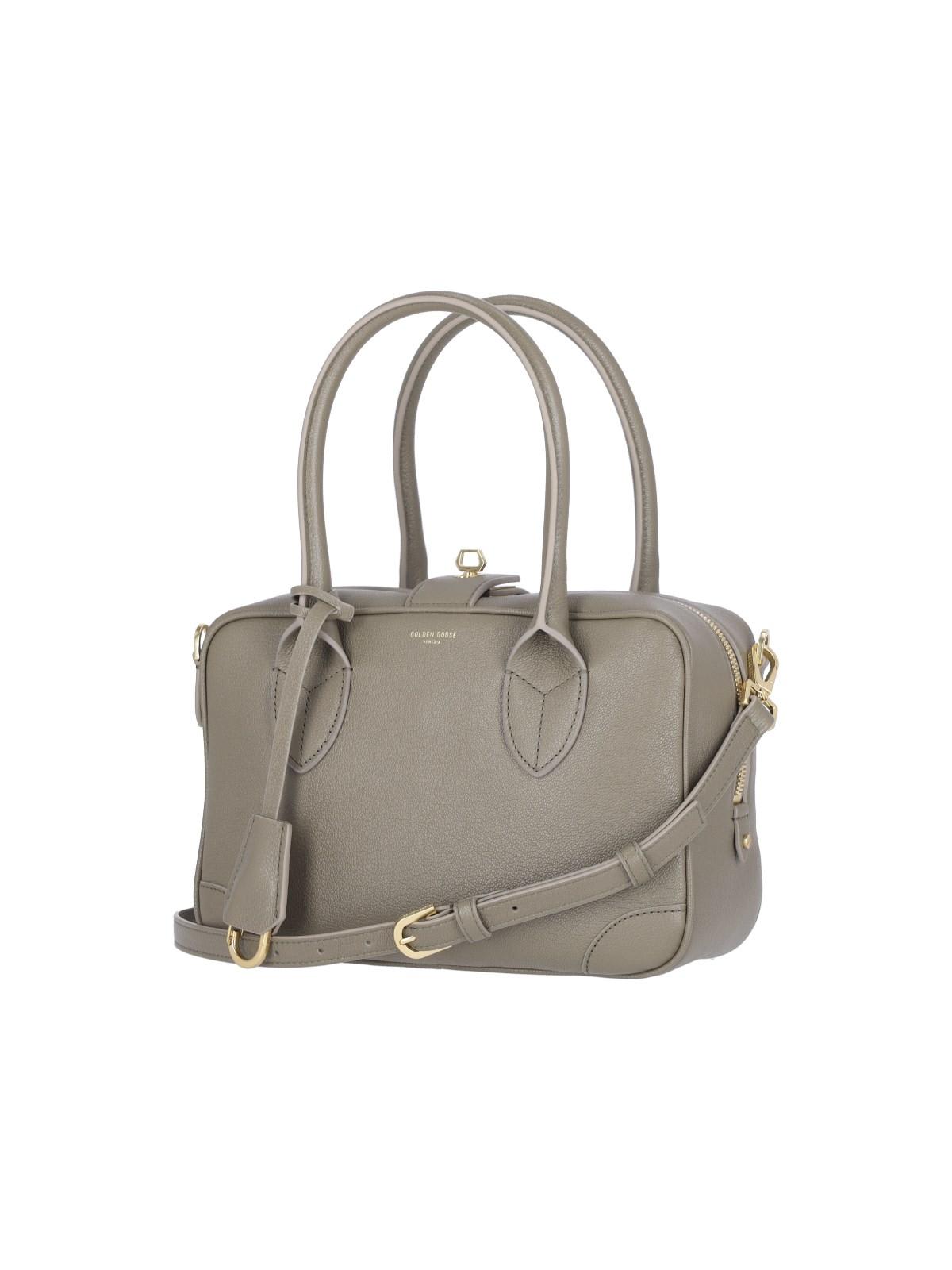 Shop Golden Goose Logo Handbag In Green