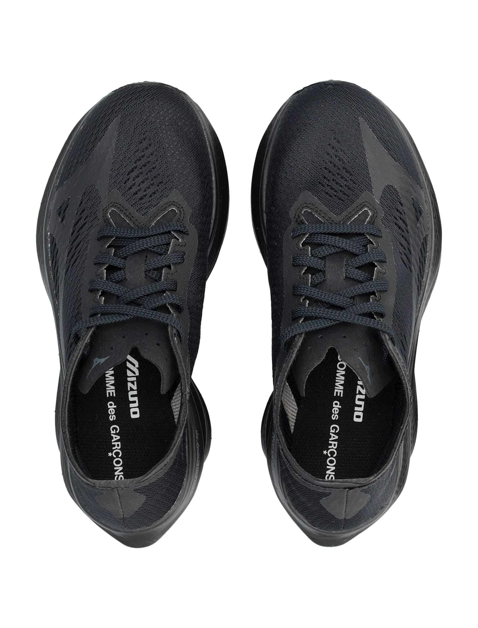 Comme Des Garçons Cdg X Mizuno Wave Rebellion Pro 3 Sneakers In Black