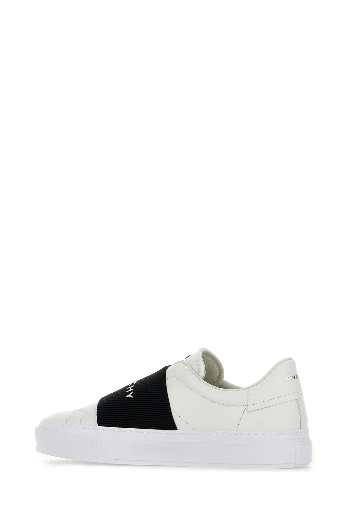 Shop Givenchy White Leather City Sport Sneakers In 116