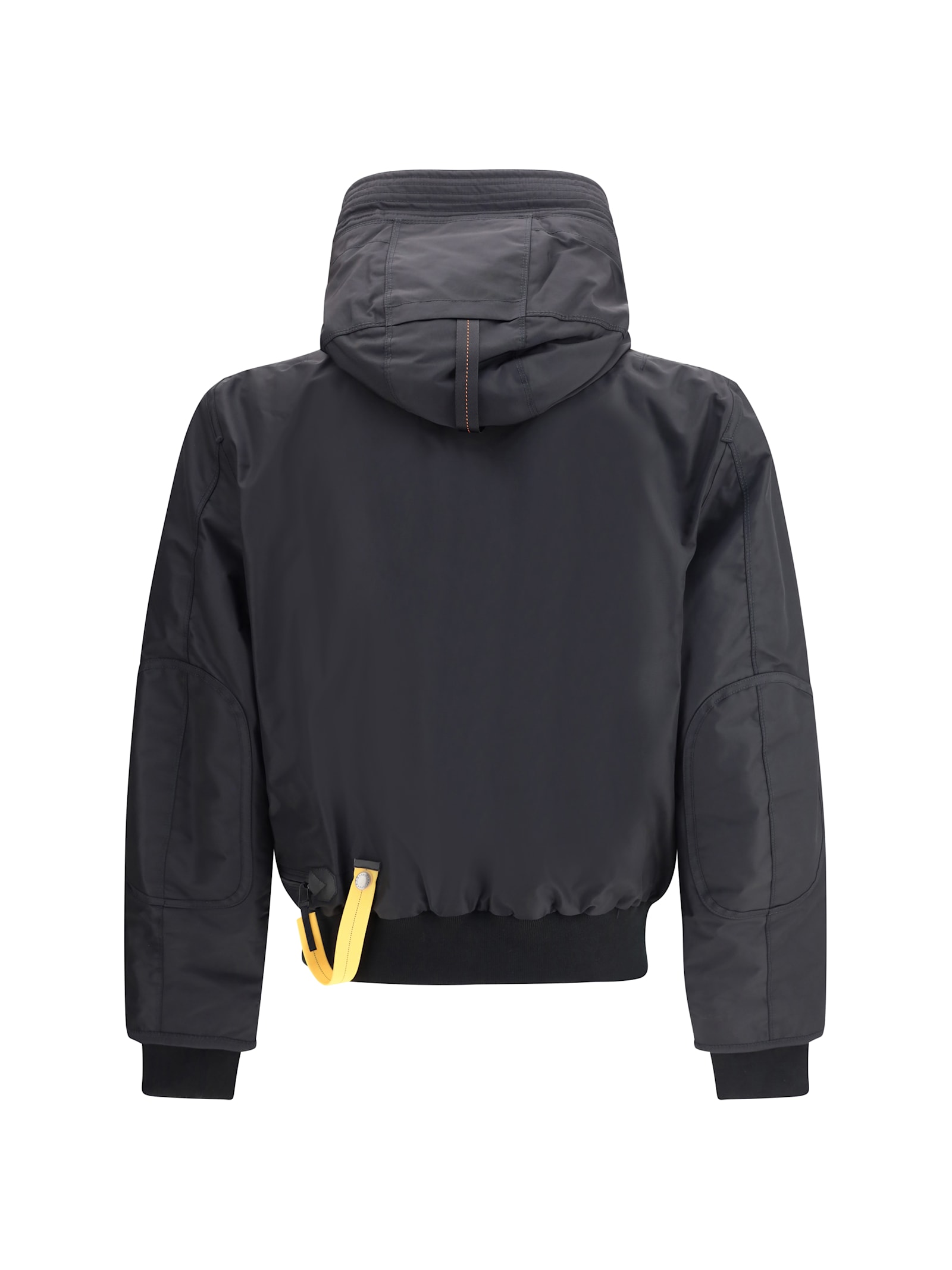 Parajumpers Men Nylon Jacket With Removable Padding In Gray