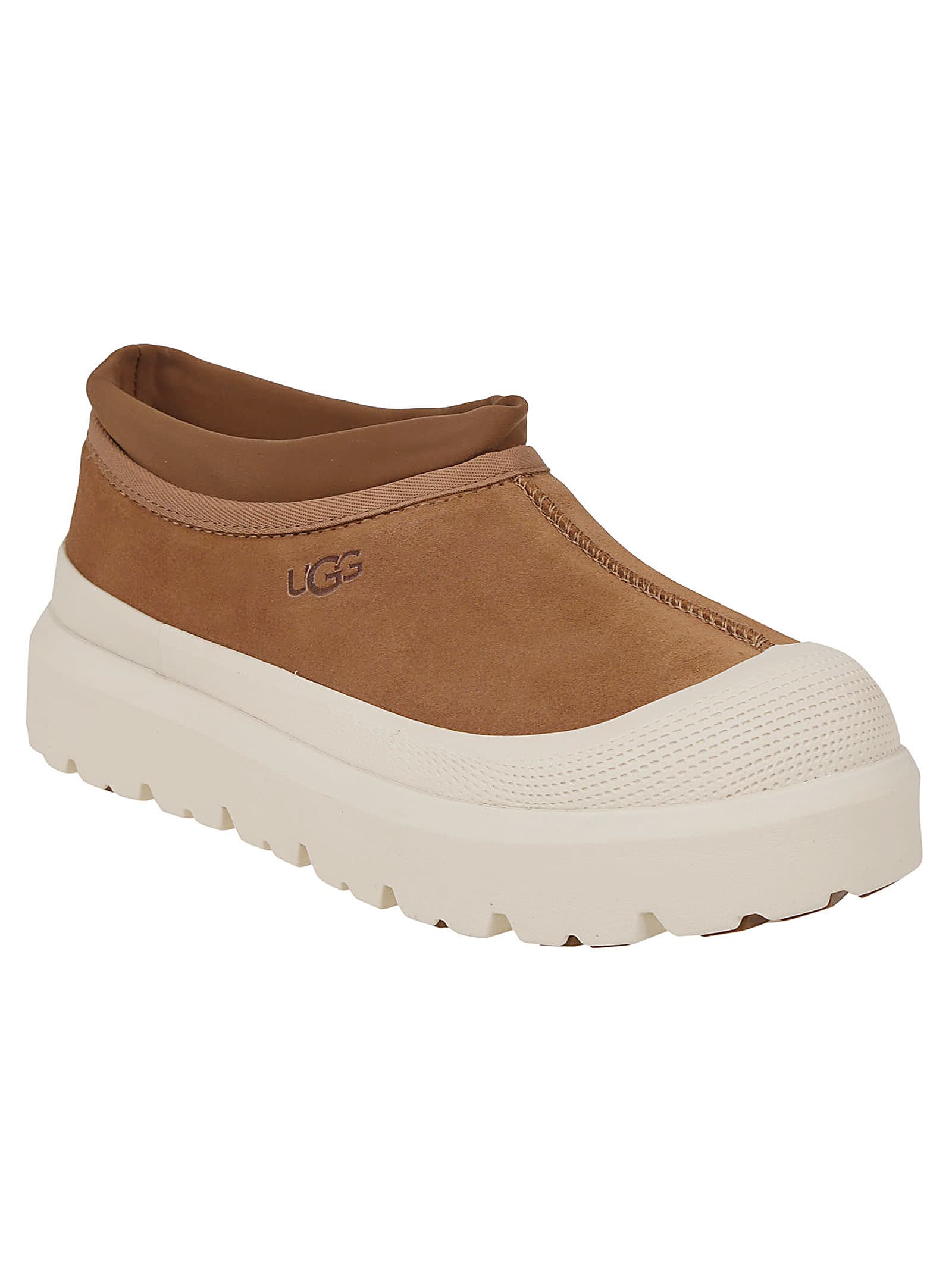 Ugg Tasman Weather Hybrid Chestnut Whitecap Slipper In Cwtc