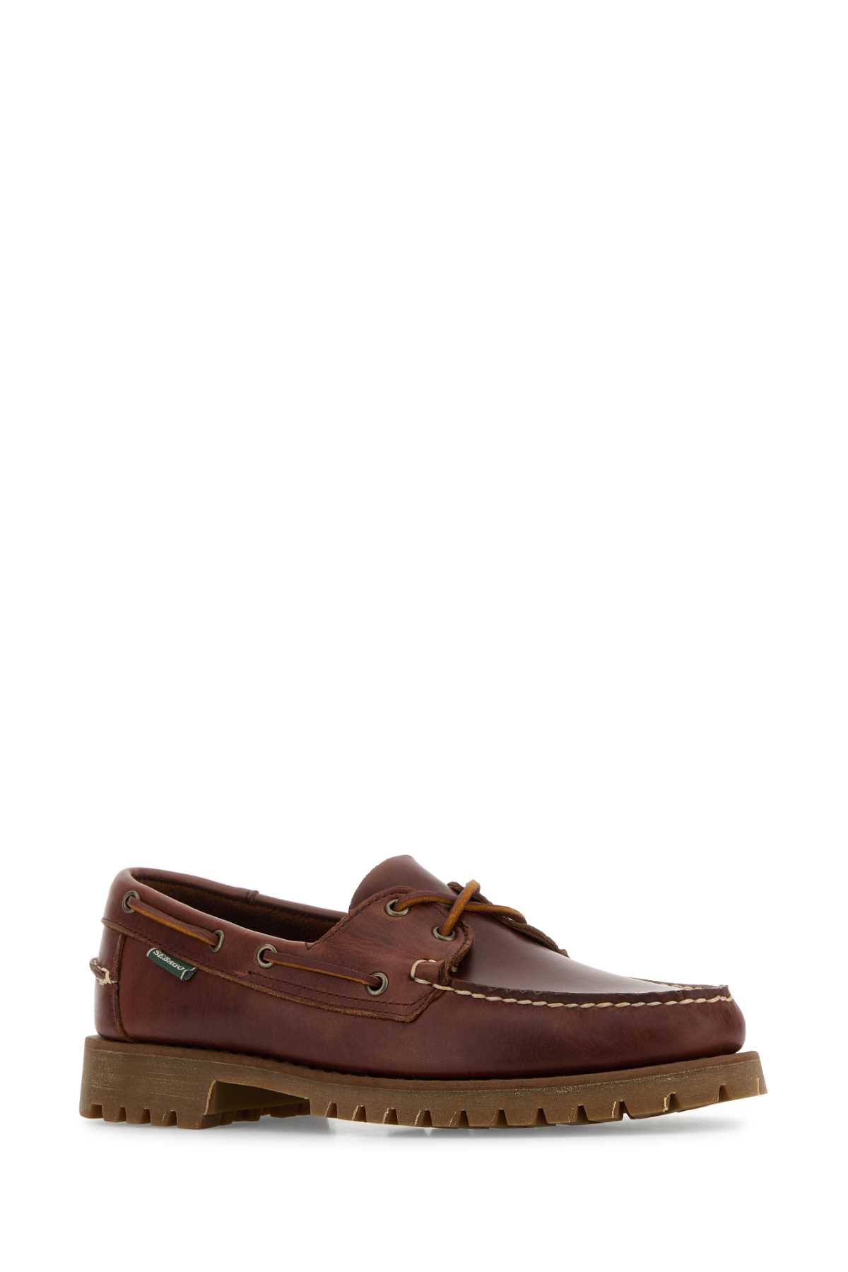 Sebago Brown Leather Ranger Loafers In Brown