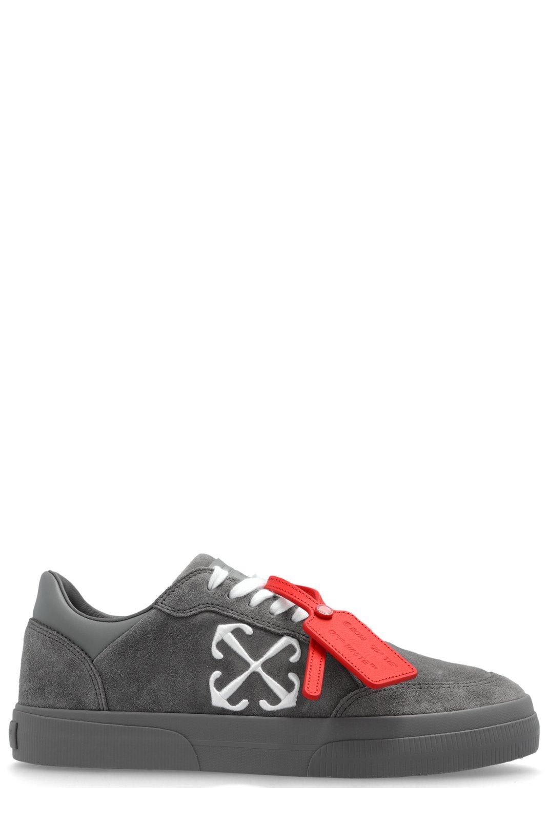 OFF-WHITE NEW LOW VULCANIZED LACE-UP SNEAKERS 