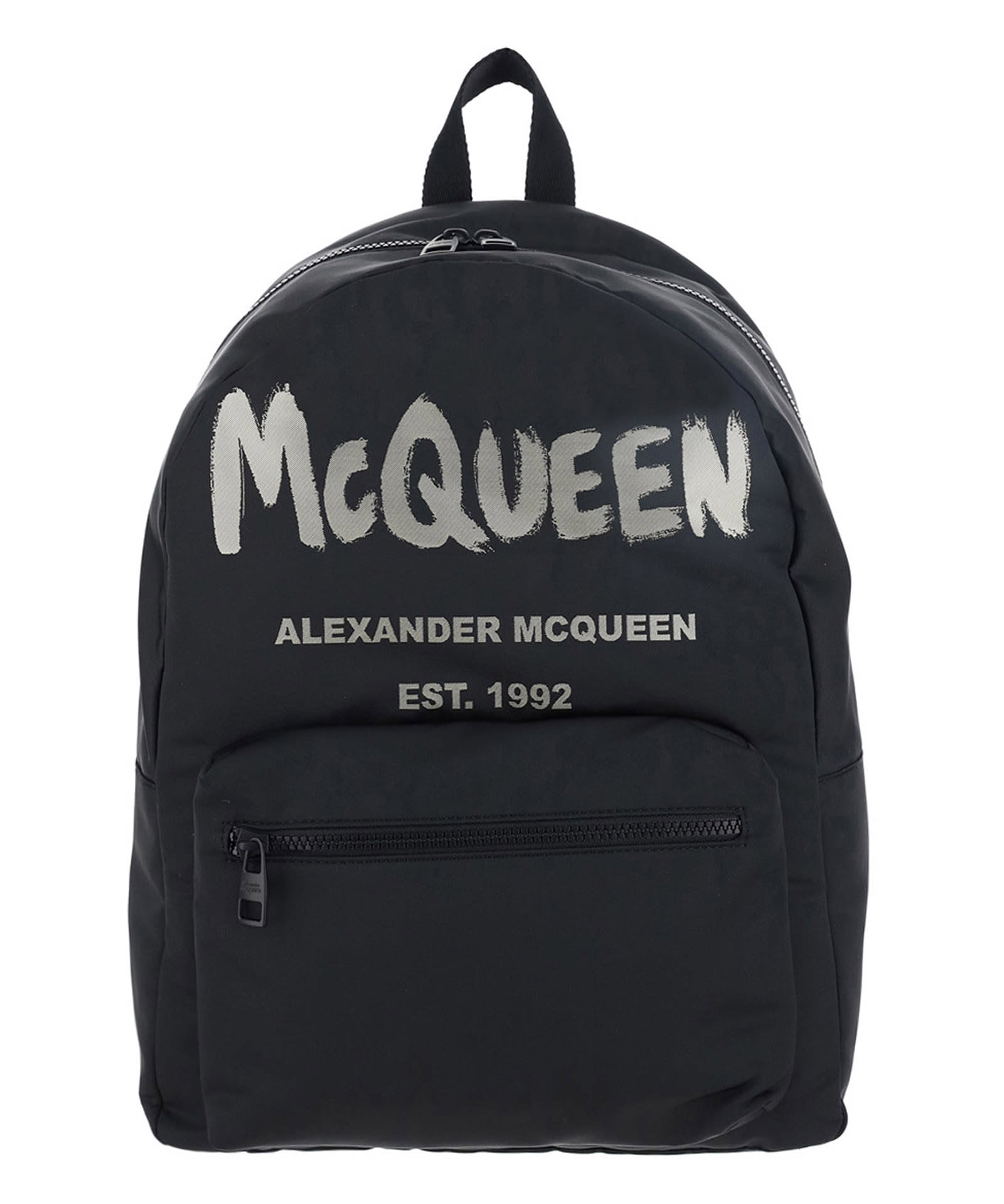 Alexander McQueen Metropolitan Graffiti Graffiti Backpack