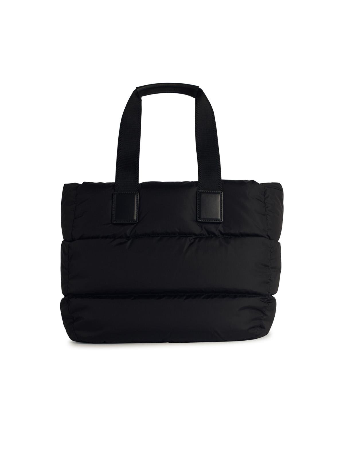 MONCLER CARADO BLACK NYLON BAG