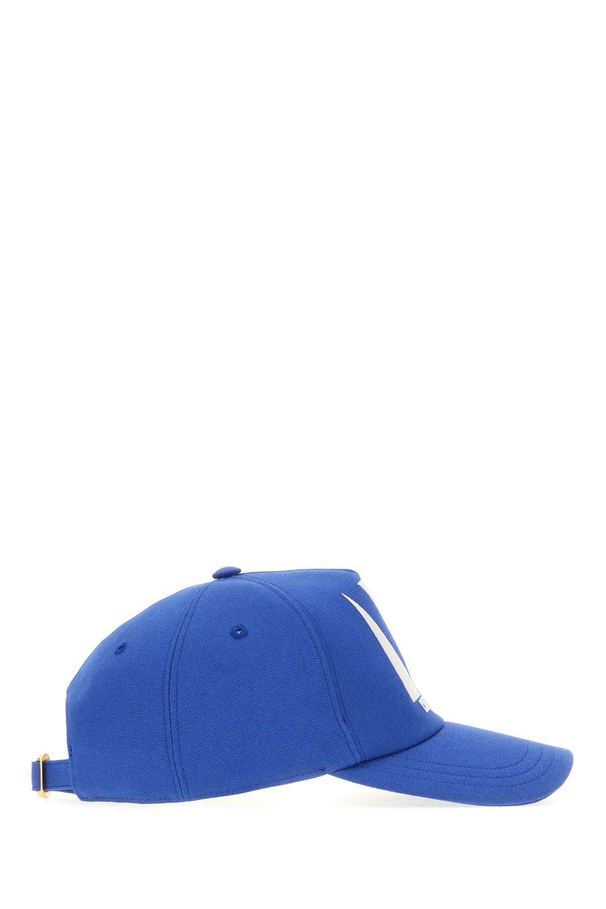 Valentino Garavani Men Chez  Cotton Cap In Blue