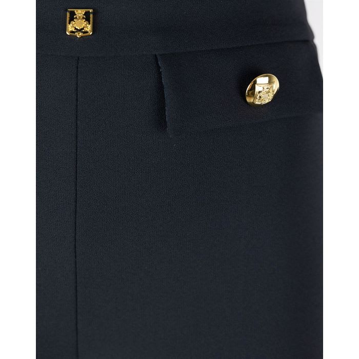 Shop Elisabetta Franchi Pantalone In Nero