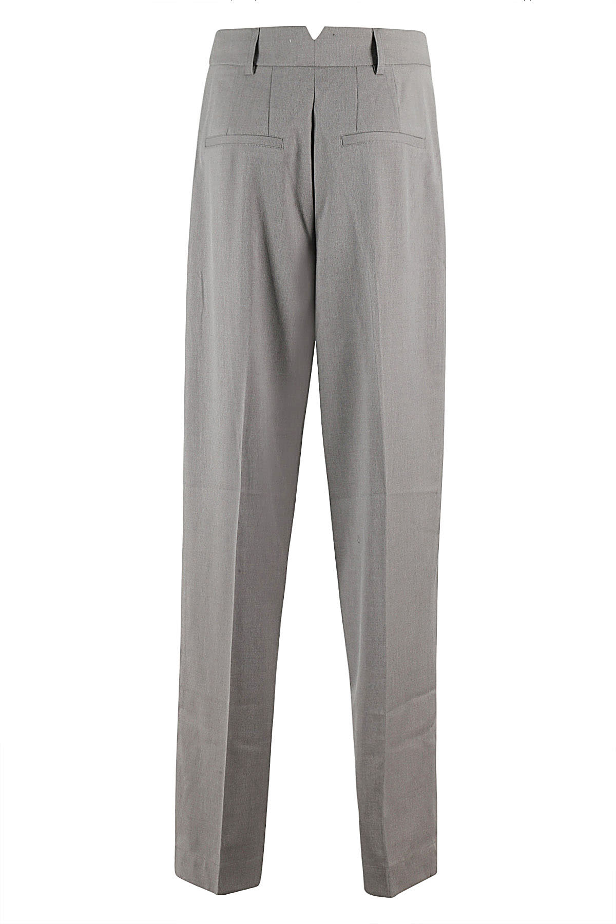 Shop Remain Birger Christensen Wide Leg In Dark Gull Gray