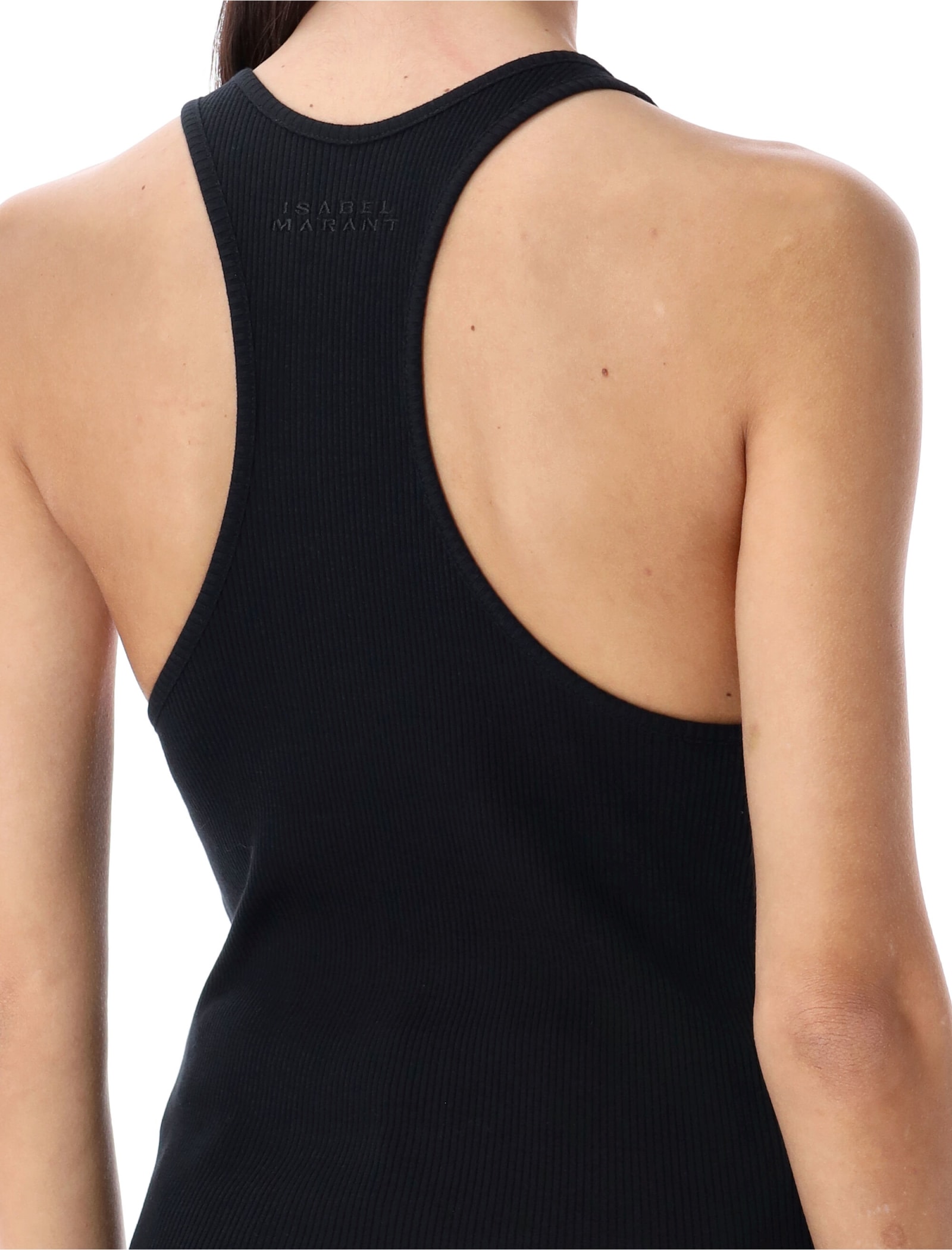 Shop Isabel Marant Étoile Tenesy Tank Top In Black