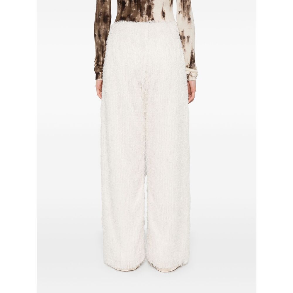 Darkpark Silk Pants In White