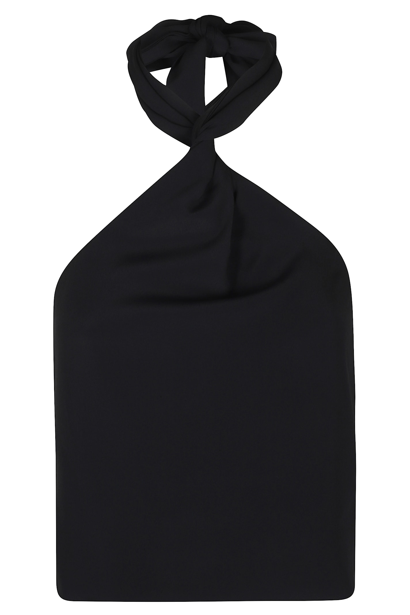 Federica Tosi Top Con Torcion Crepe De Chine