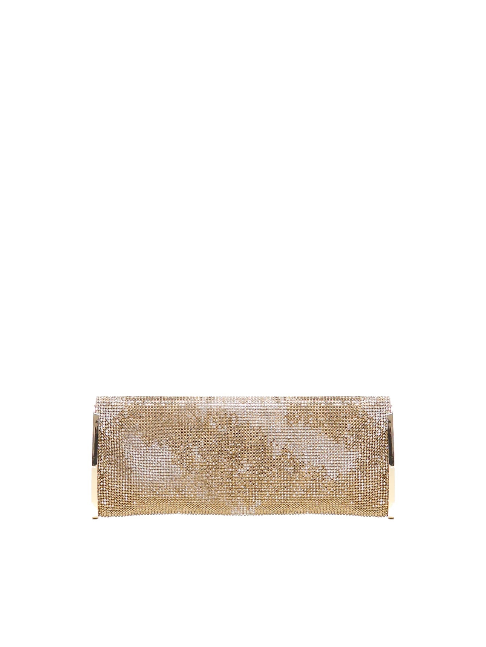 Benedetta Bruzziches Kate Chain-link Clutch Bag In Gold, Silver