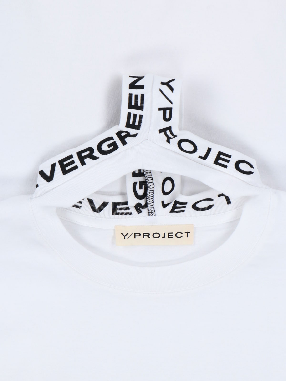 Shop Y/project Basic Logo T-shirt In White