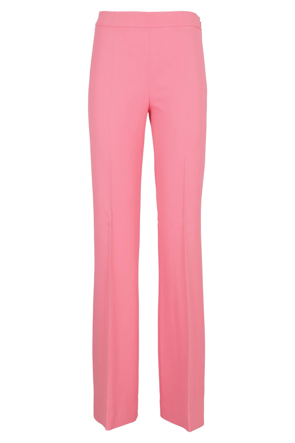 Moschino Pantalone Cade Viscosa In Fuxia