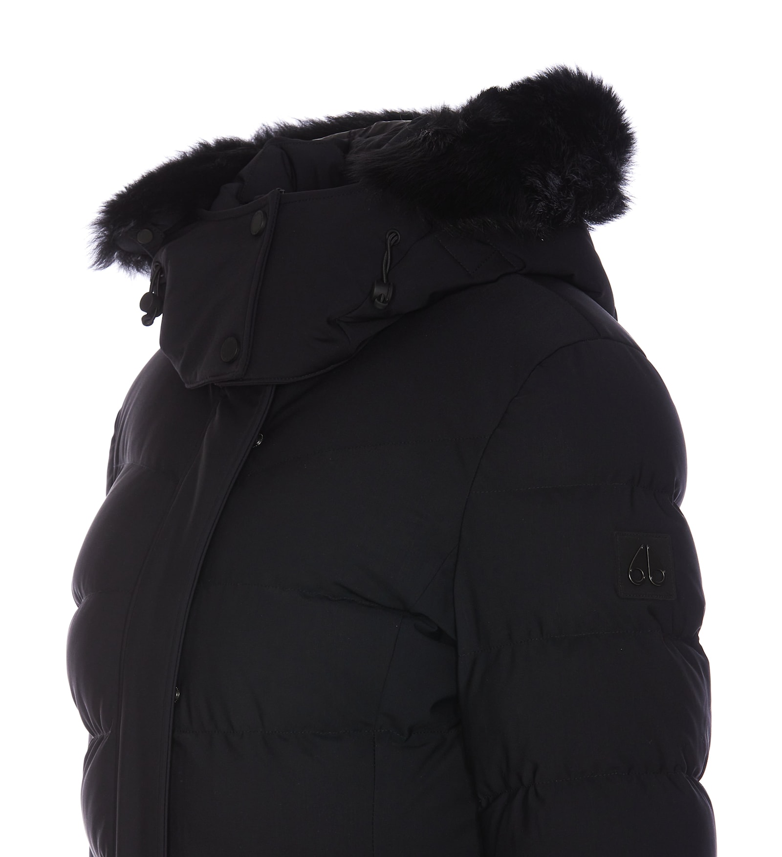 Shop Moose Knuckles Watershed Parka In Black