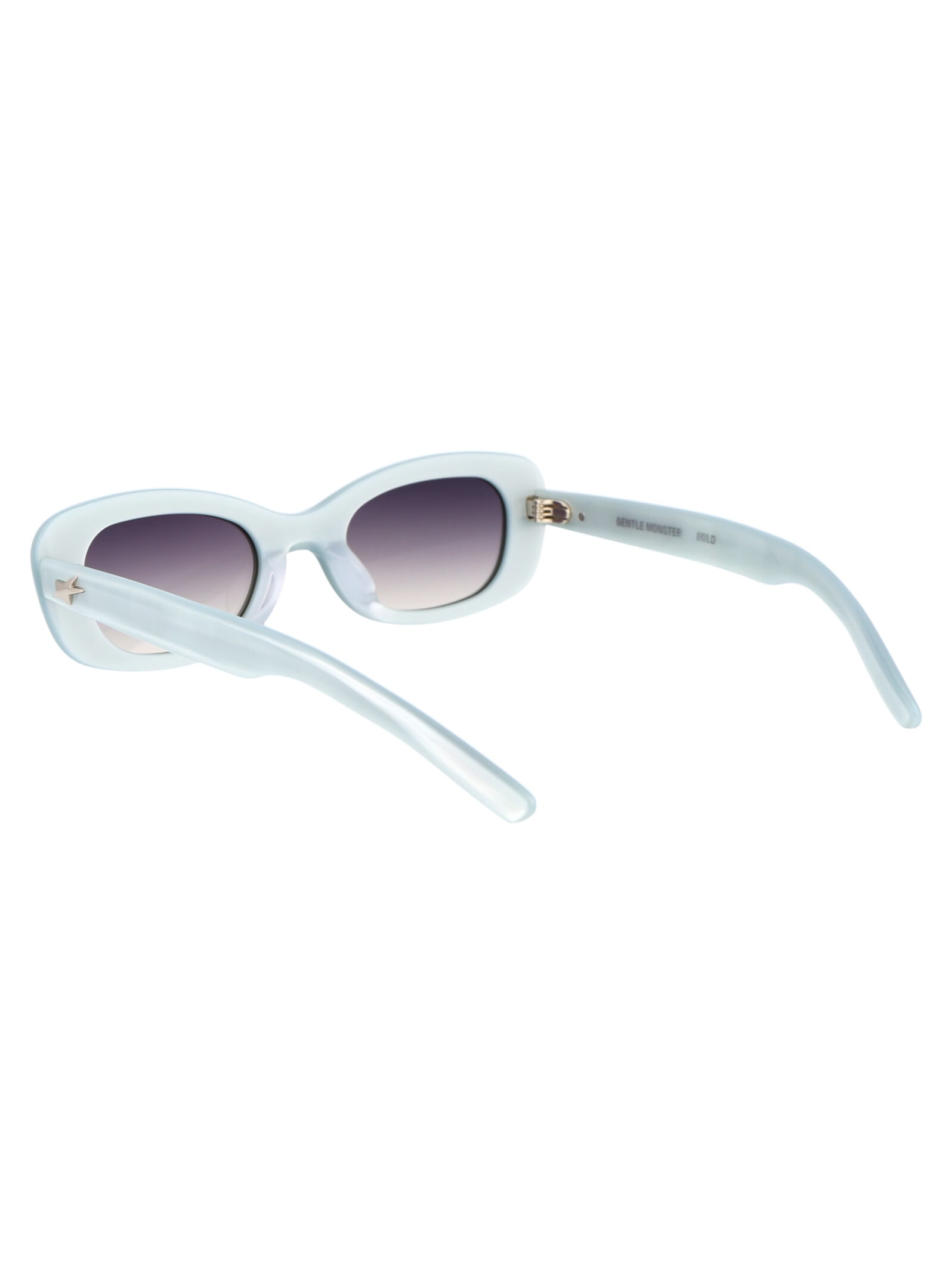 Shop Gentle Monster Oracle.s Sunglasses In Blc5 Azure