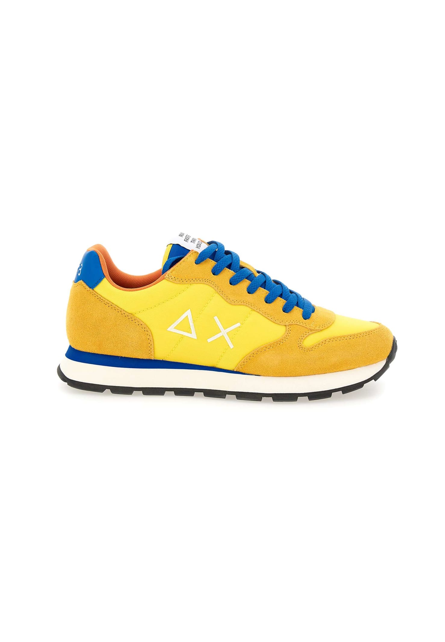Sun 68 Tom Solid Sneakers In Yellow