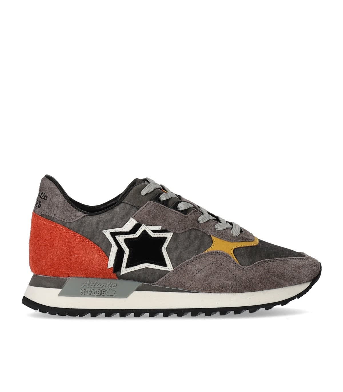 Atlantic Stars Draco Grey Brick Red Sneaker