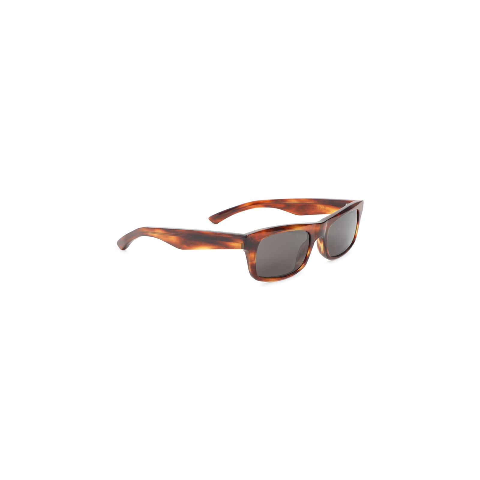 Balenciaga Soho Rectangle Sunglasses In Brown