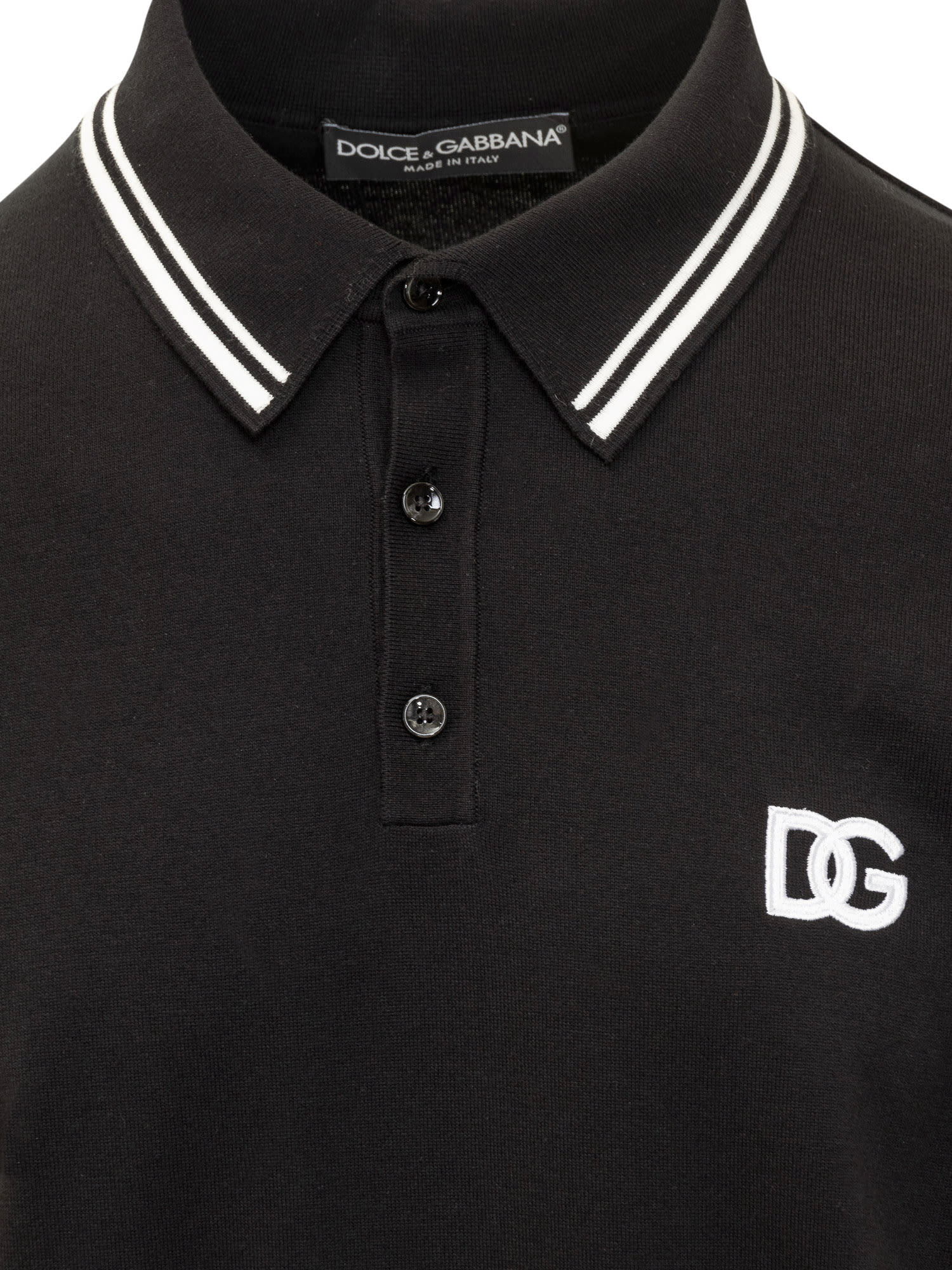 Shop Dolce & Gabbana Dg Polo