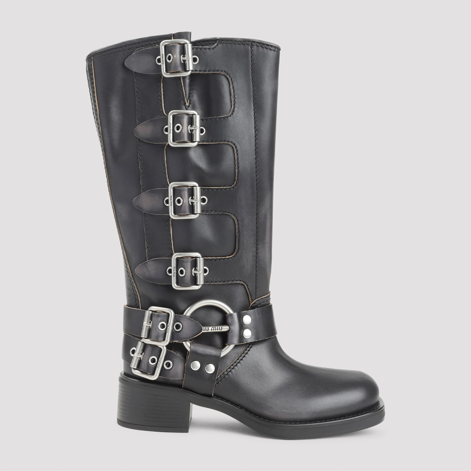 Miu Miu Boots Women In Gray