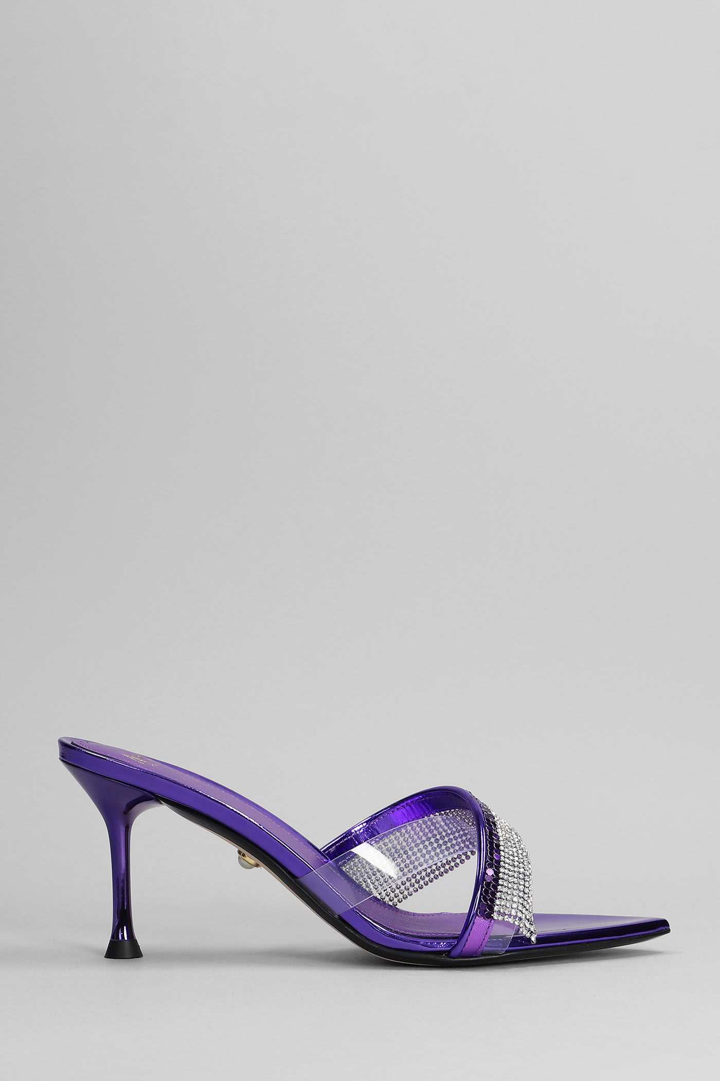 Alevì Leonie 4 Sandals In Viola Leather