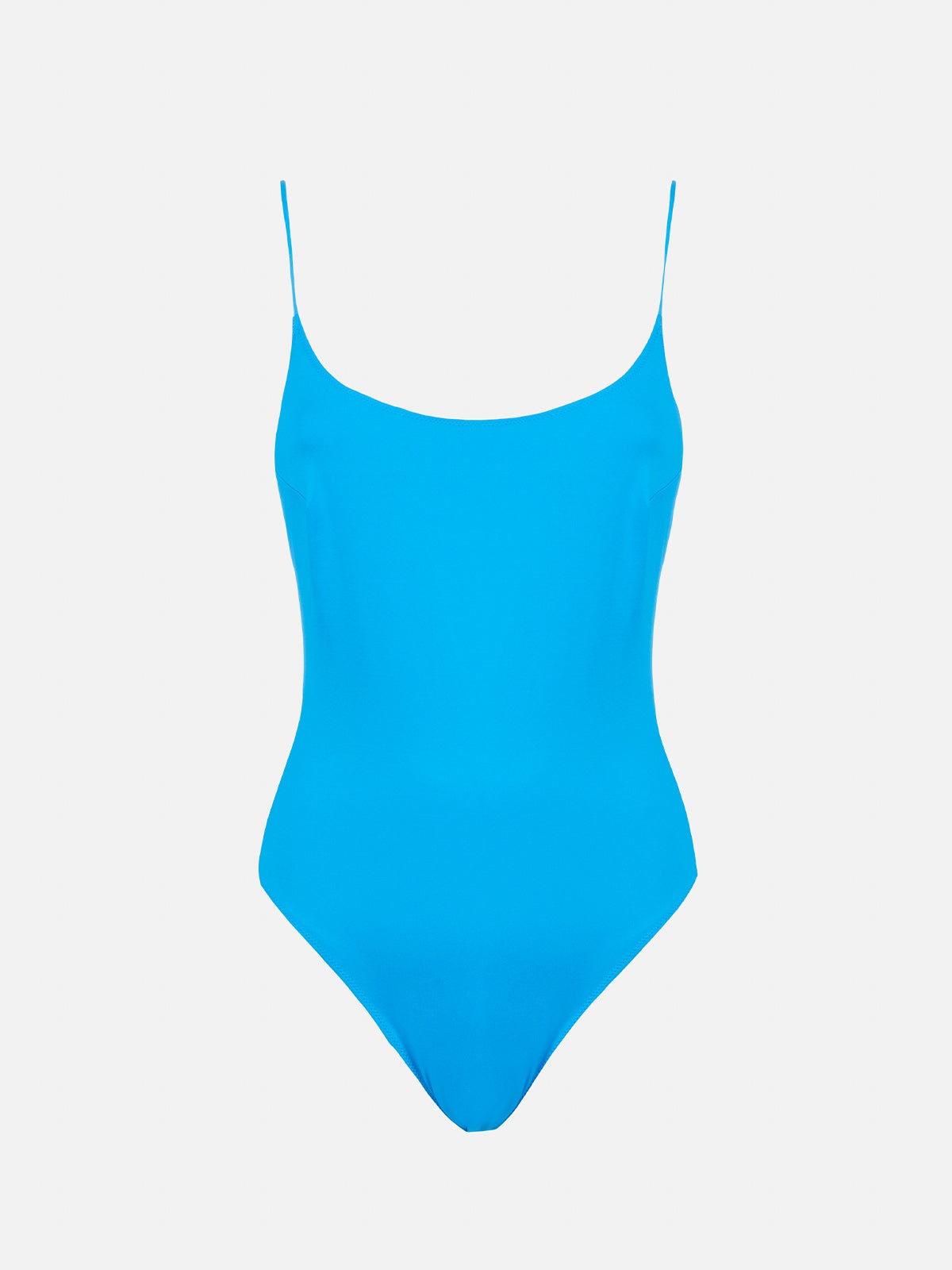 Mc2 Saint Barth Woman Light Blue One-piece Swimsuit Cecille In Blue