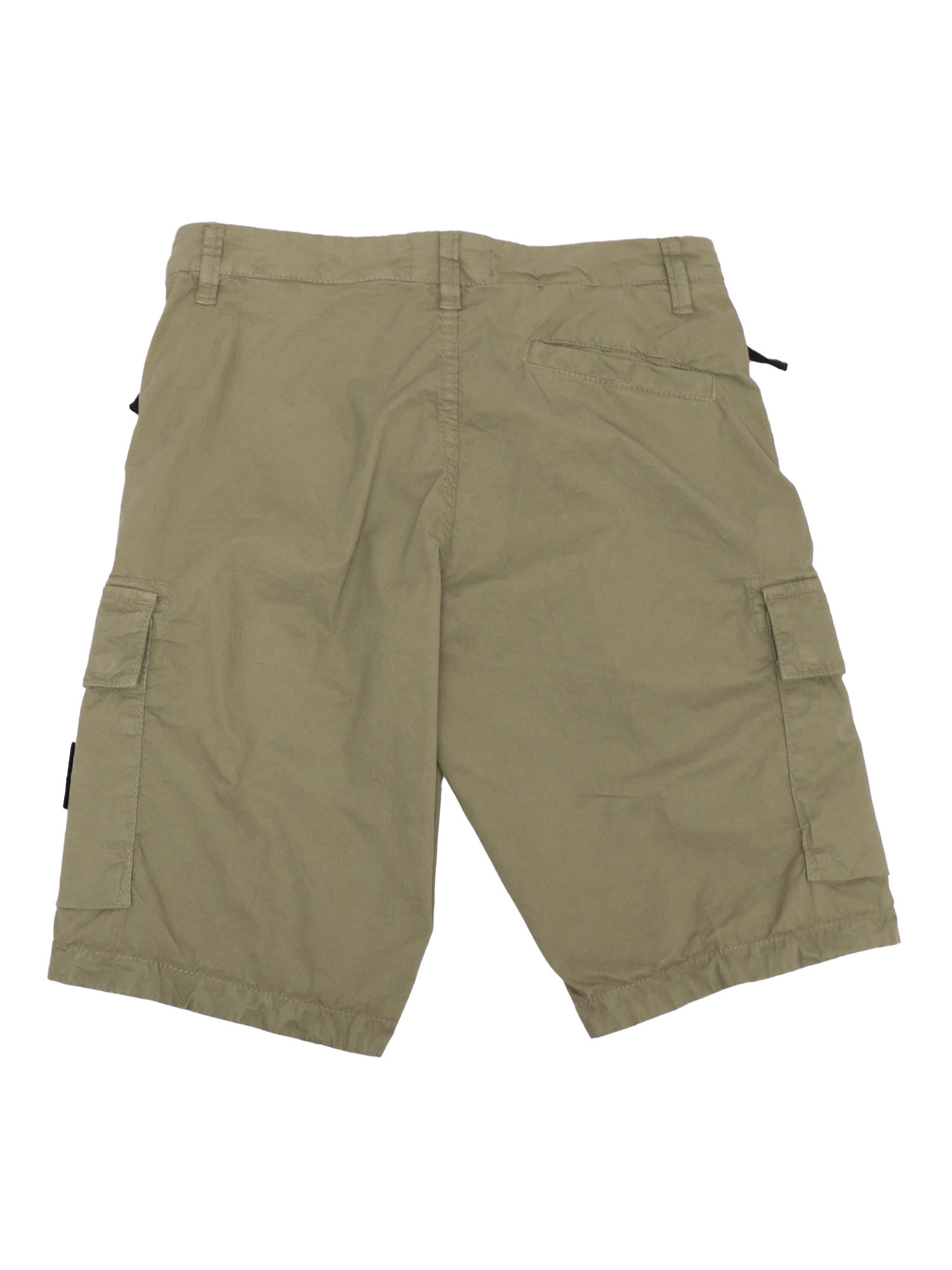 Stone Island Regular Shorts In Brown