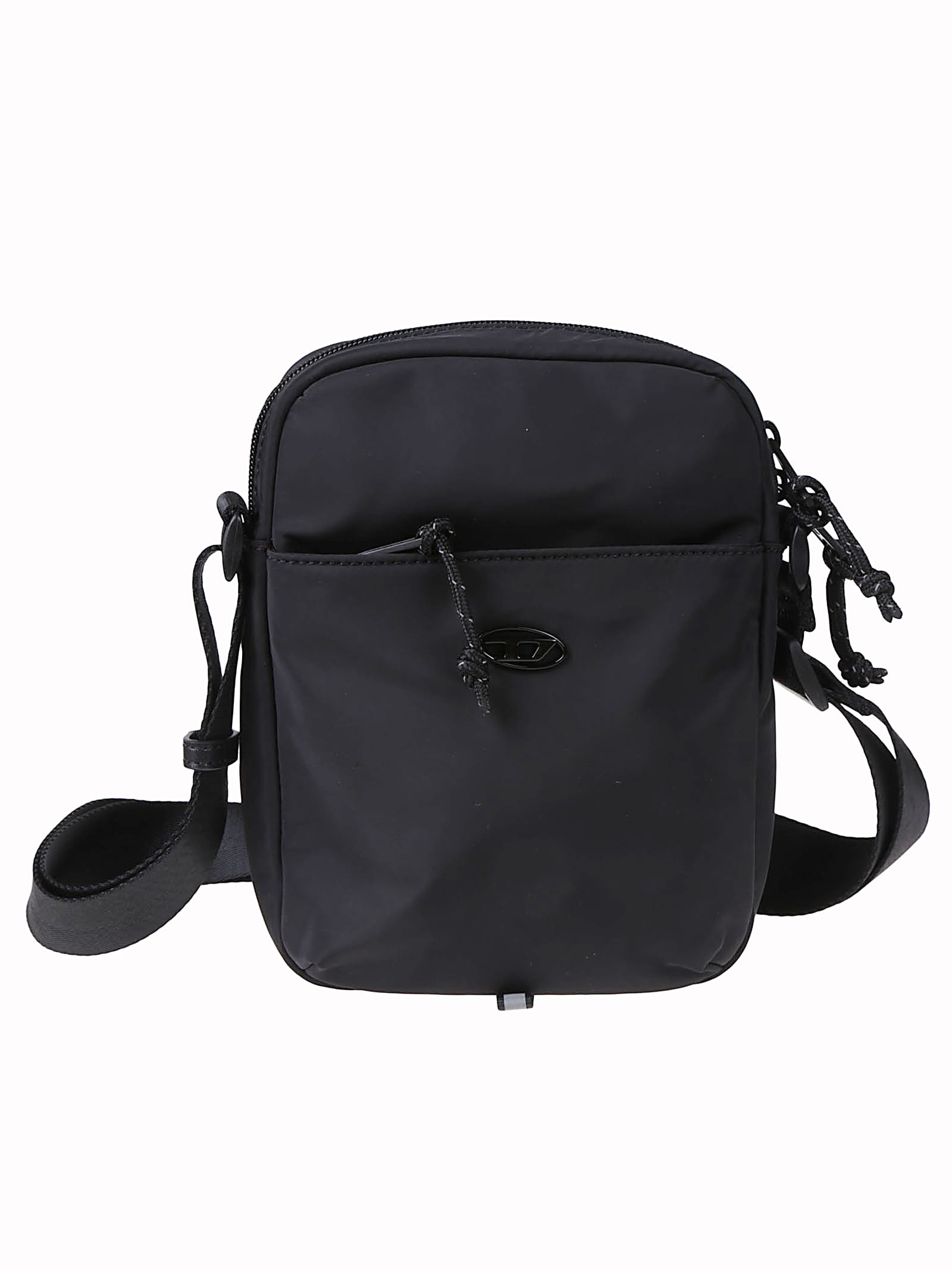 Diesel Crossbody Bag In Tech Fabric In Black