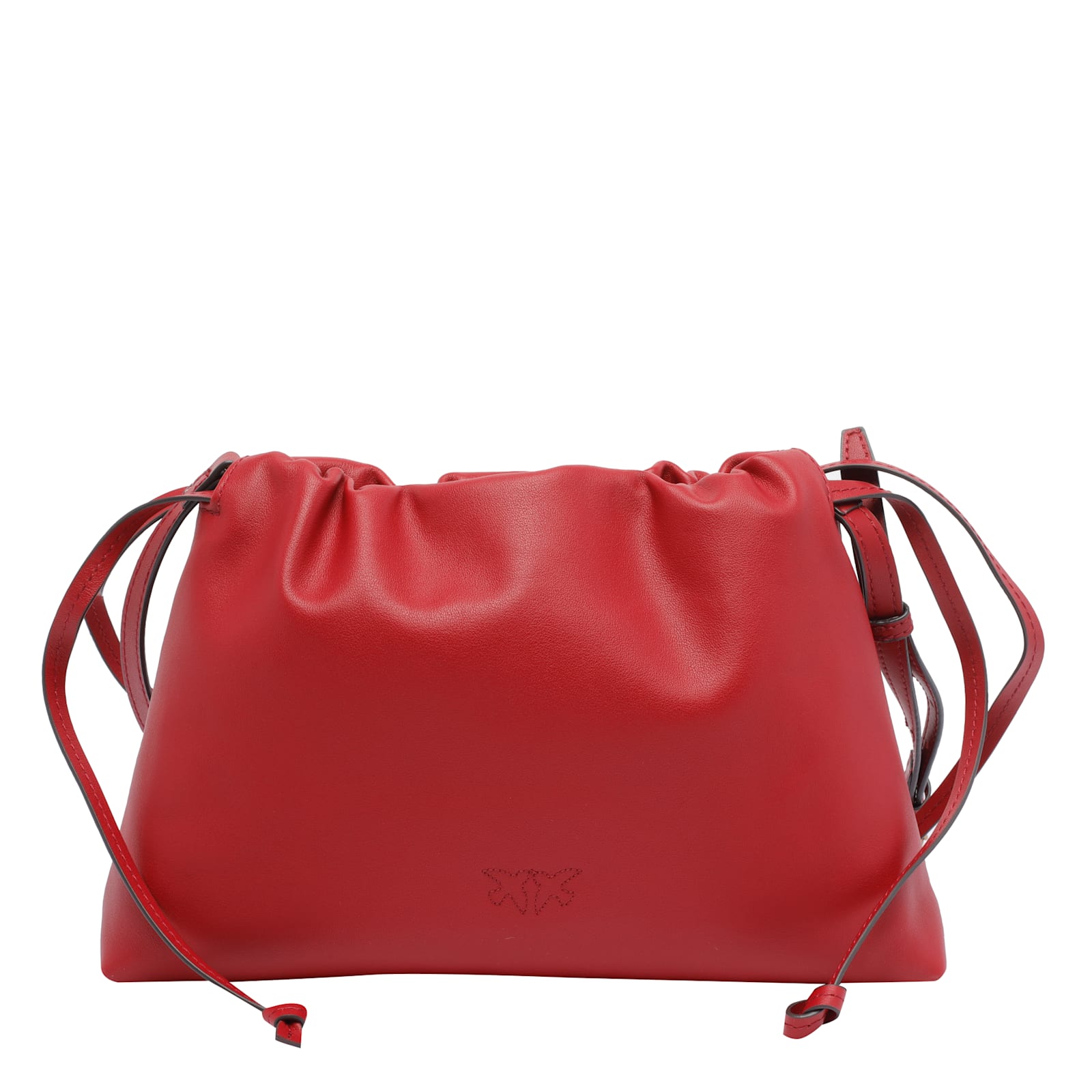 Pinko Mini Clutch Bag In Red