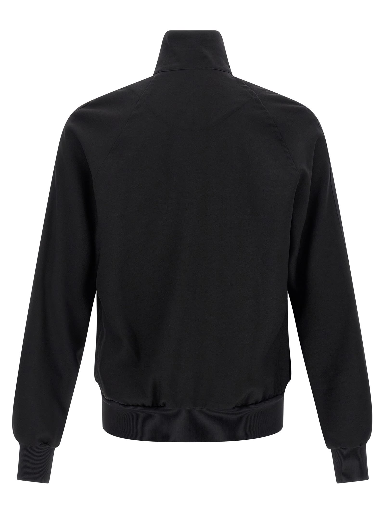 Y-3 Sport Sweatshirt With High Collar And Ribbed Cuffs In Black