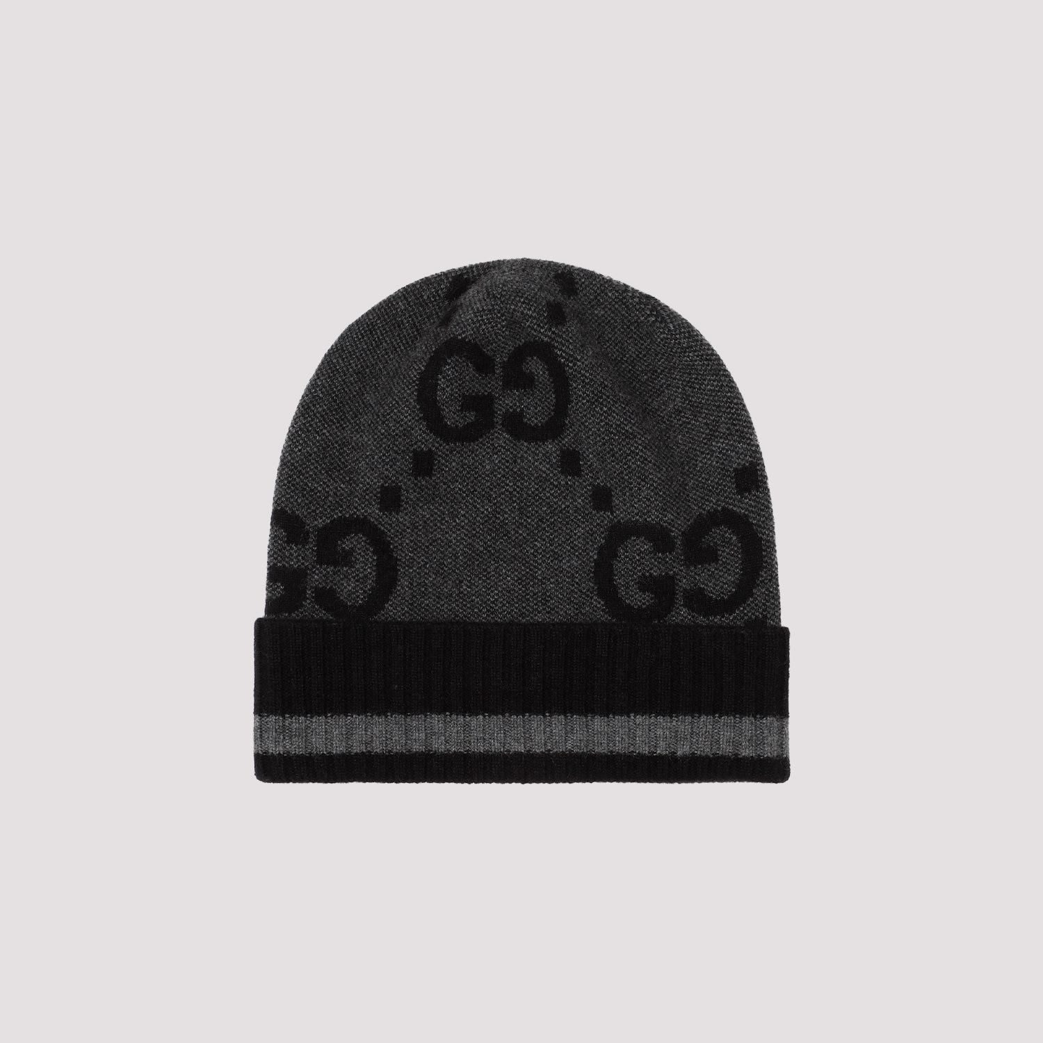 Shop Gucci Cashmere Hat In Flanner Black