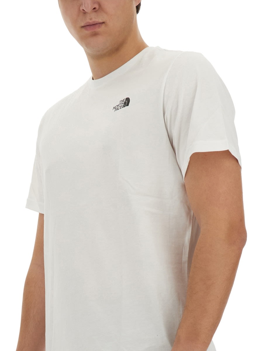Shop The North Face T-shirt With Logo In White