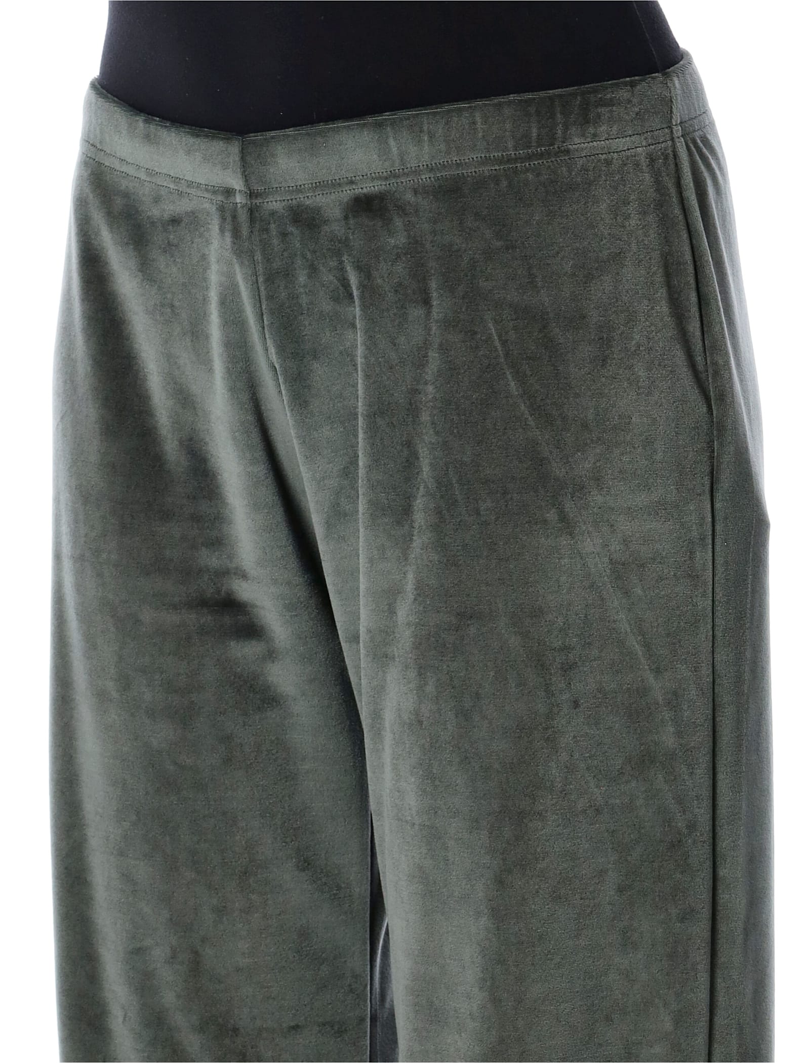 Balenciaga Bistretch Velvet Sweatpants In Gray