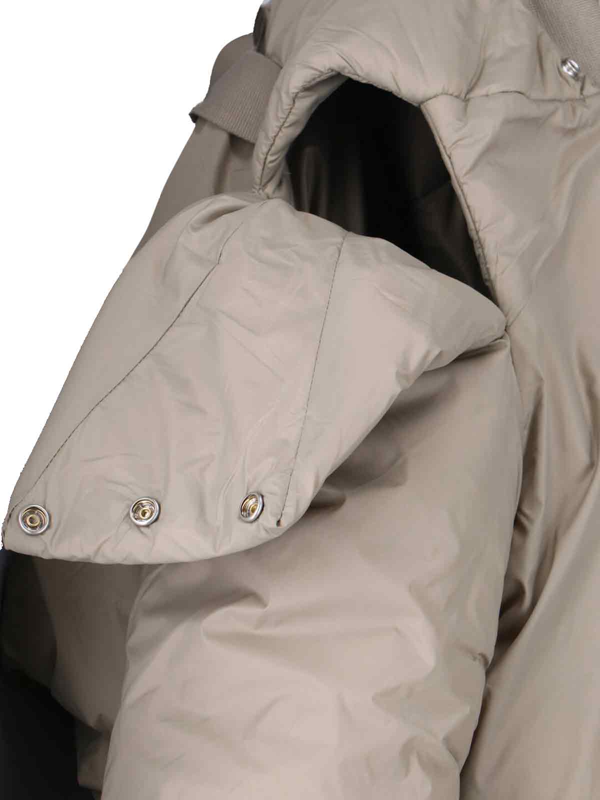 Drkshdw Padded Crop Down Jacket In Multi