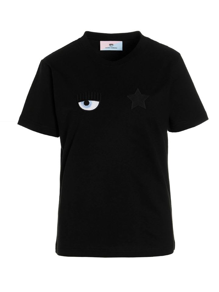 Chiara Ferragni 610 Eye Star Embro T-shirt