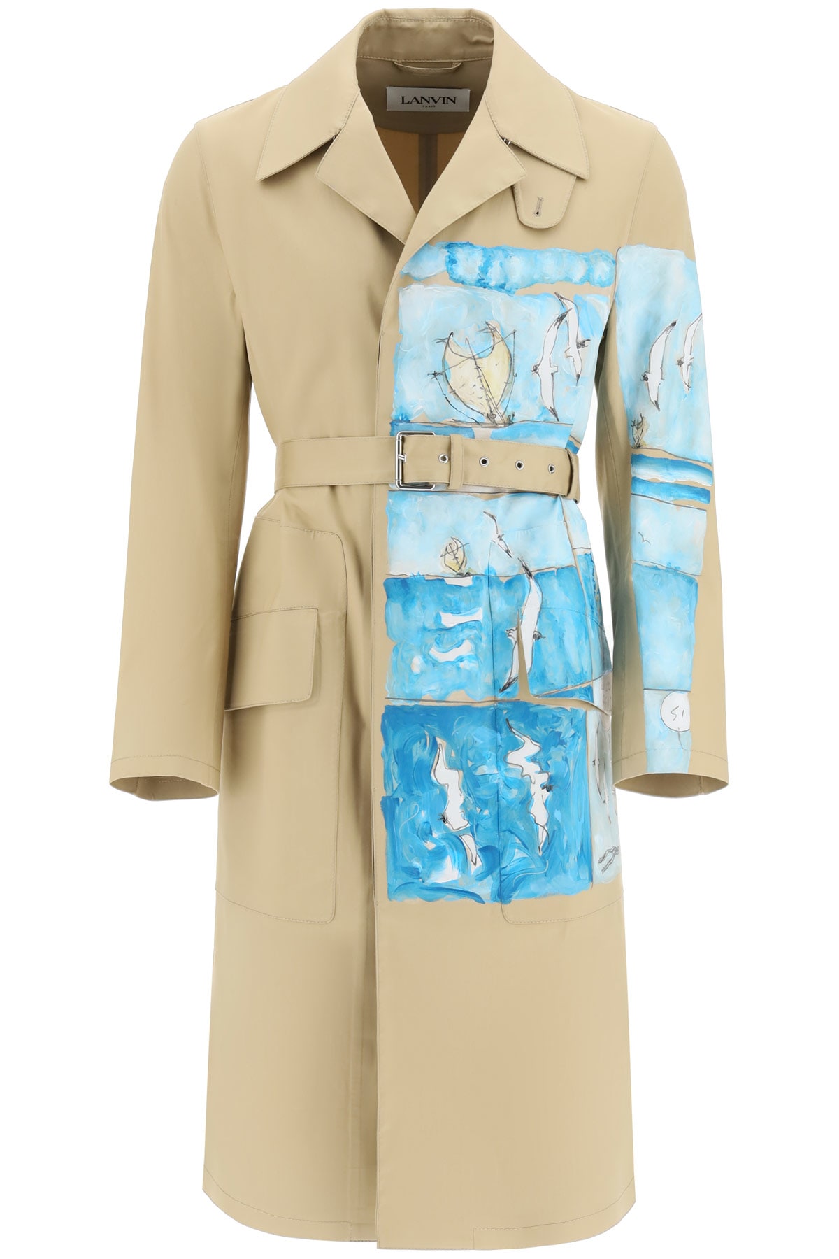 LanvinLanvin Hand Painted Trench Coat | DailyMail