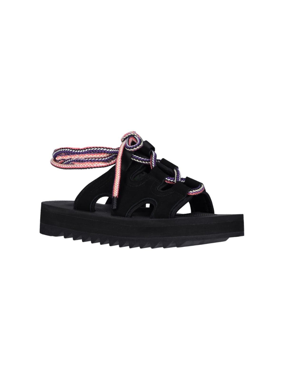 Shop Suicoke Ray-ab Sandals In Black