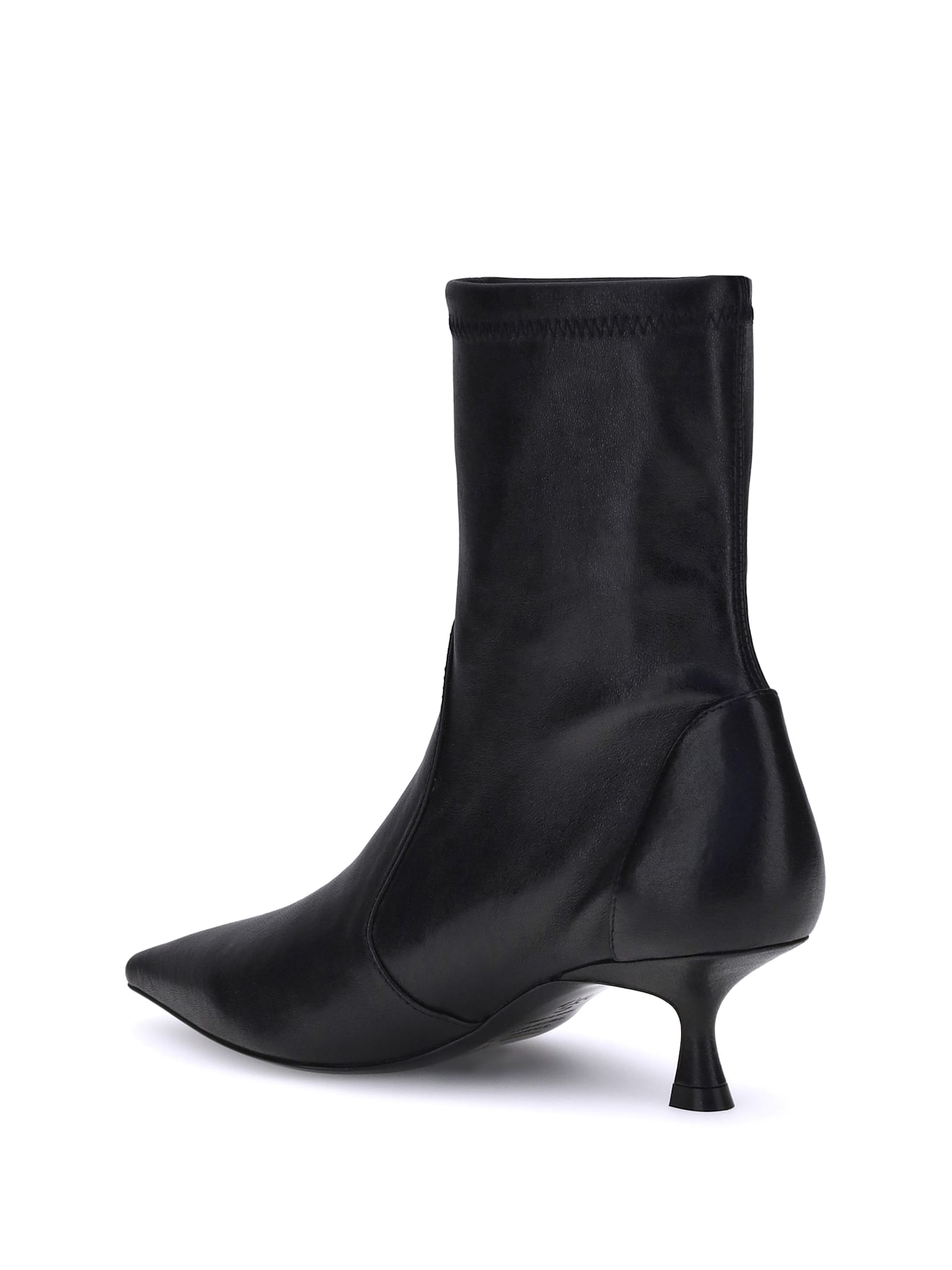Stuart Weitzman Naomi Ankle Boots In Black