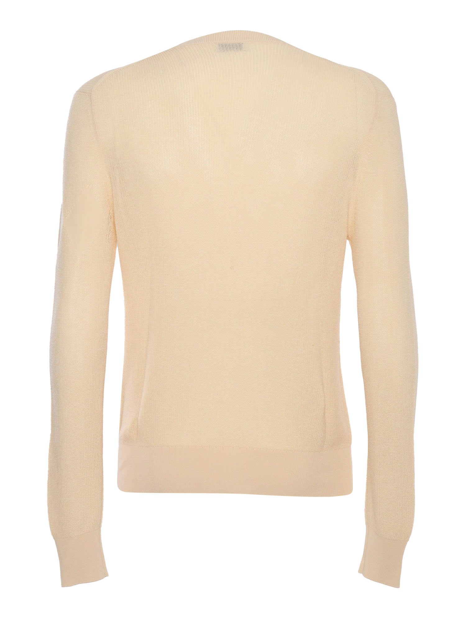 Shop Ballantyne Ocher Pullover In Beige