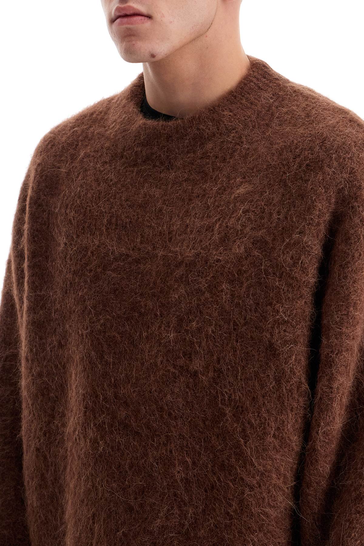 Shop Séfr Haru Alpaca In Chocolate (brown)