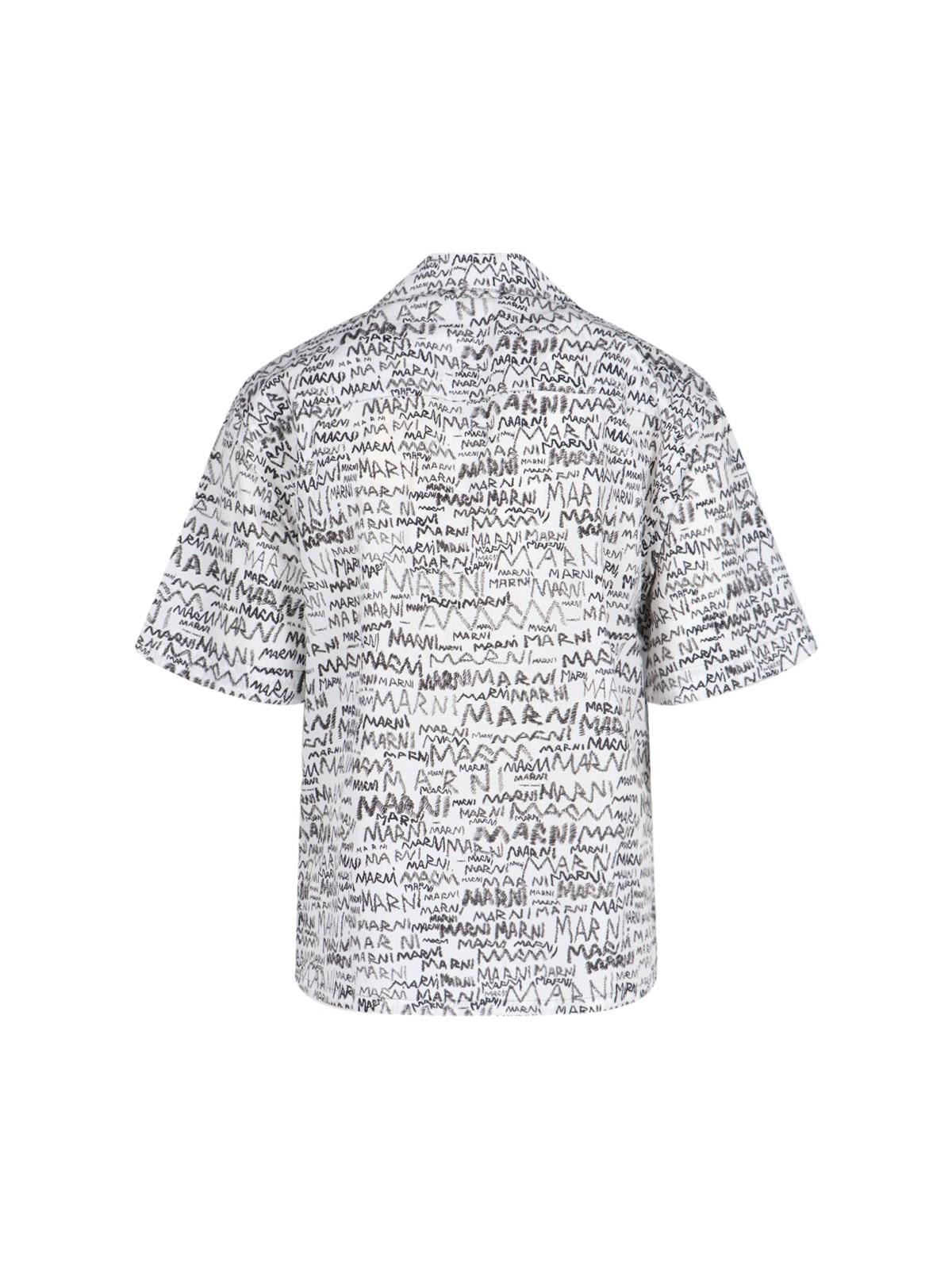 scribble Bowling Shirt