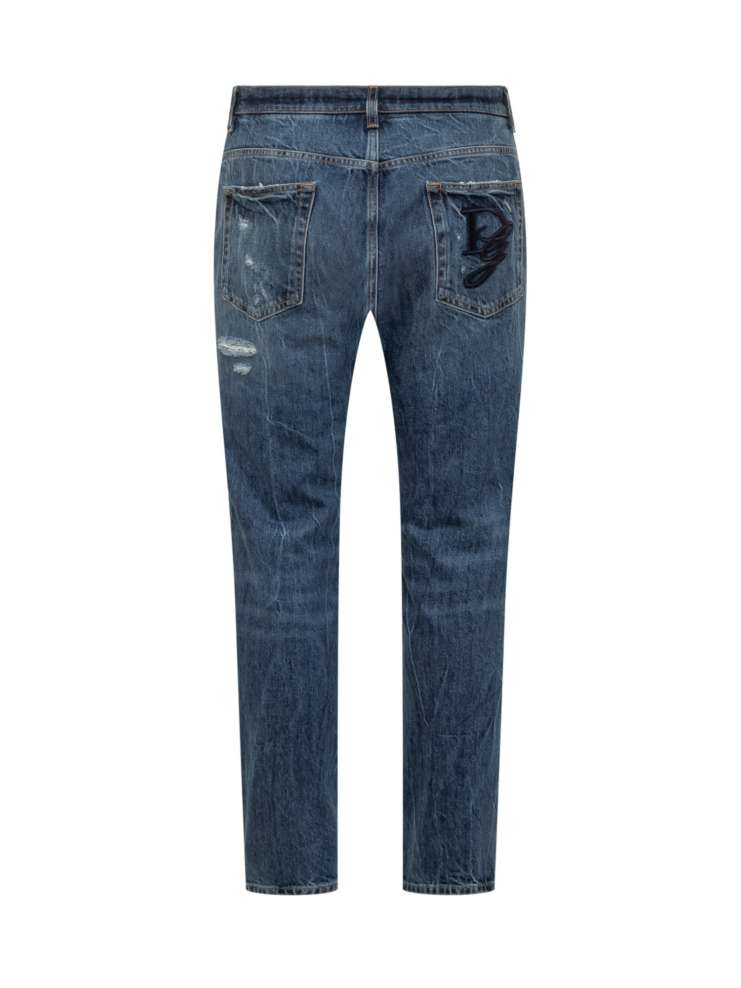 Shop Dolce & Gabbana Jeans In Denim