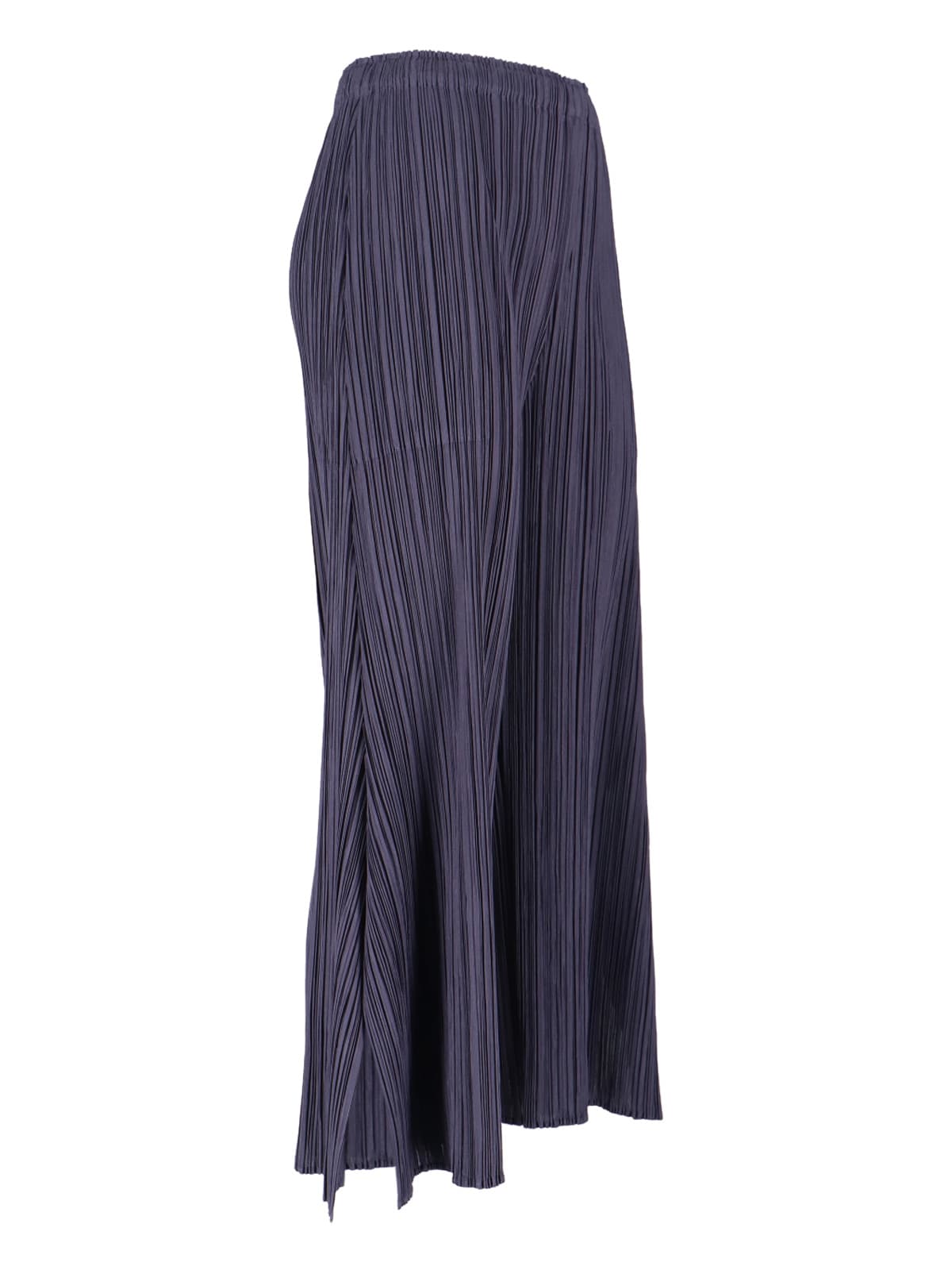 Issey Miyake Pleated Pants In Gray