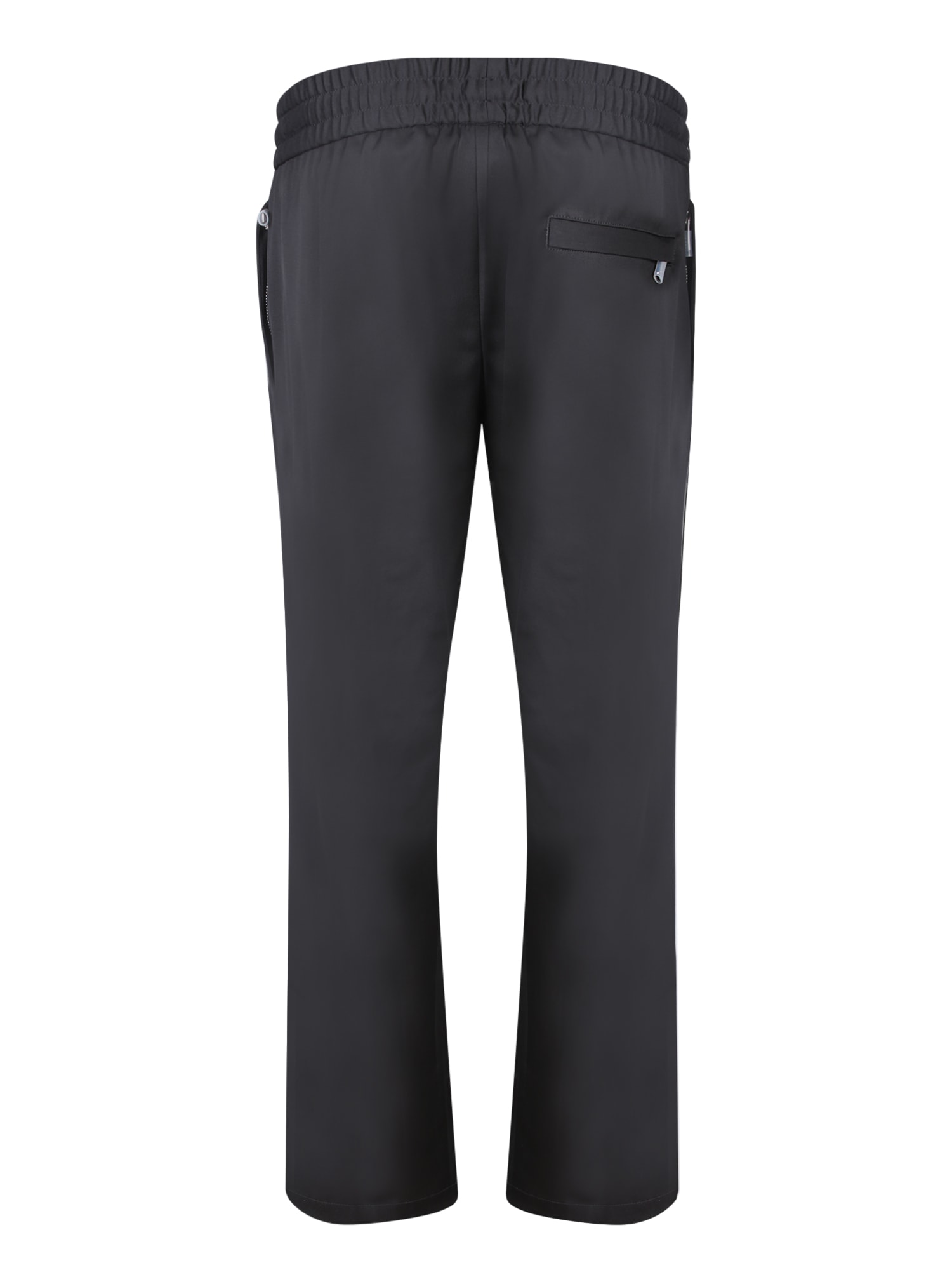 Shop Dolce & Gabbana Wide Fit Black Trousers