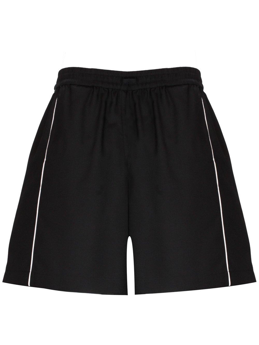 Side-stripe Drawstring Shorts